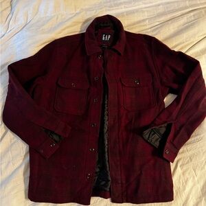 VINTAGE Gap Men’s Quilted Wool Jacket